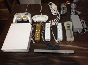 Nintendo Wii con una gran cantidad de juegos
