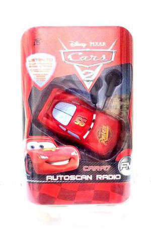 Radio Fm Autoscan Cars Disney Intek - Jugueteria Aplausos