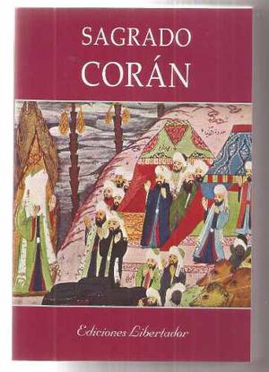 Sagrado Coran Libro Nuevo Ediciones Libertador
