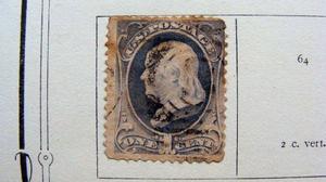 Sellos postales de U.S.A. 1870 – 1893