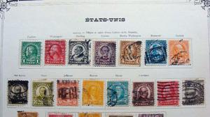 Sellos postales de U.S.A. 1922 – 1924