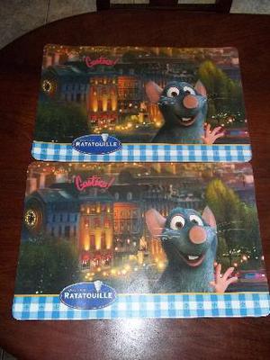 disney mantel individual infantil de plástico resistente