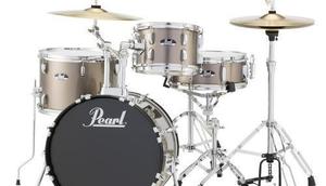 Bateria Pearl Roadshow Bombo De 18 Completa Fierros + Platos