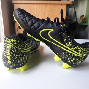 Botines De Futbol Nike Modelo Tiempo - Nuevos !