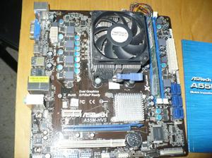 Combo placa madre, procesador y memoria RAM