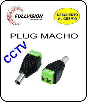 Conector Ficha Plug 2.1 Macho Camaras Ramos Mejia