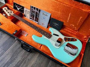 Fender Custom Shop '64 Nos Jazz Bass Seafoam Green Tremendo!