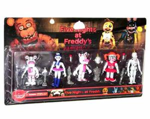 Five Nights At Freddy's 5 Muñecos + Enard Para Armar. Exc!!