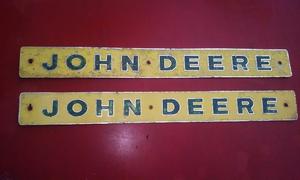 Logos insignias antiguo tractor john deere