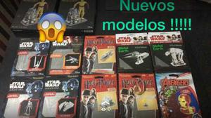 Maquetas 3d Metal Star Wars Marvel Harry Potter Transformers