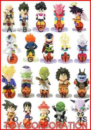 Mini Toy Chara Puchi Goku Freezer Cell Gohan Vegeta Trunks @