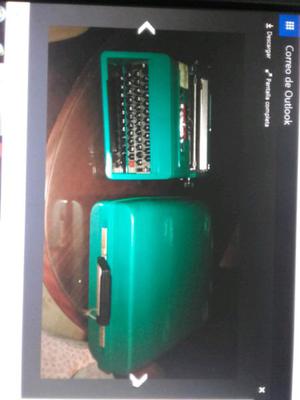 Máquina de escribir Olivetti Portátil