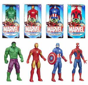 Muñecos Marvel Hombre Araña Vengadores Hasbro - Mundo