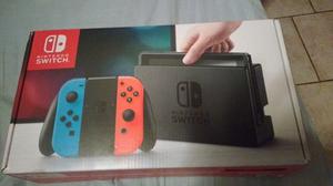 Nintendo switch con dos juegos