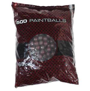 Pellets Paintball Bolsa X 500 Bolitas Gi Sportz 1 Estrella
