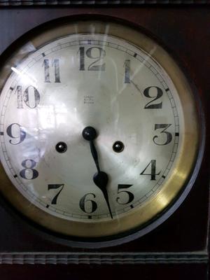 Reloj antiguo Gustav Becker funcionando