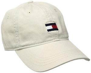 Tommy Hilfiger Hombre Ardin Dad Baseball Cap, Piedra, Una T