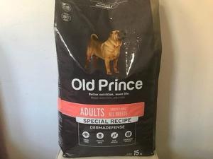 alimento para mascotas old prince, cordero 15 kg