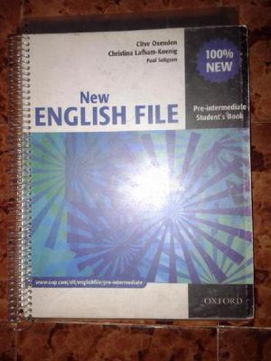 vendo NEW ENGLISH FILE PRE INTERMEDIATE