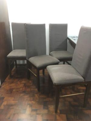 4 sillas para comedor