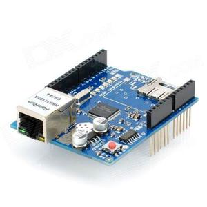 Arduino Ethernet Shield W + Lector Sd -pdiy-