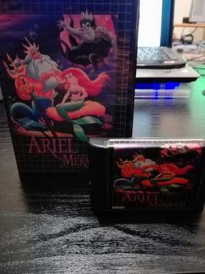 Ariel The Little Mermaid- La Sirenita Sega Genesis Megadrive