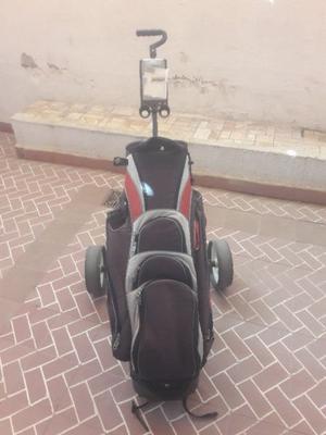 BOLSA MAS CARRO DE GOLF (SE VENDE TODO JUNTO)