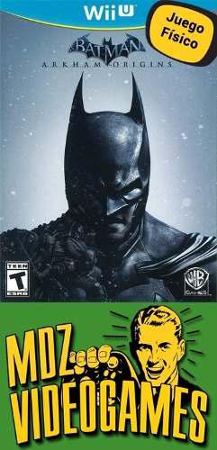 Batman Arkham Origins - Wii U - Físico - Mdz Videogames
