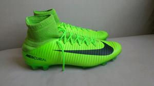 Botines botitas Nike mercurial verdes usados