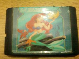 Cartucho Sega Ariel The Little Mermaid Nuevo
