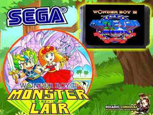 Cartucho Sega Wonder Boy 3 The Monster Land