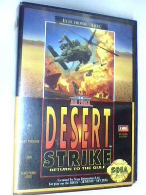 Desert Strike Sega Con Caja Y Manual