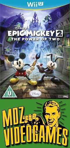 Disney Epic Mickey 2 The Power Of Two - Wii U - Físico -