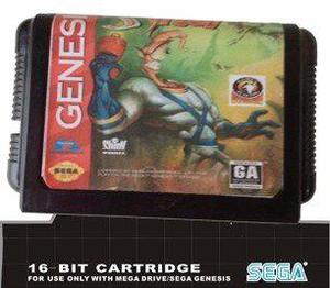 Earthworm Jim Cartucho Sega Genesis 16 Bits