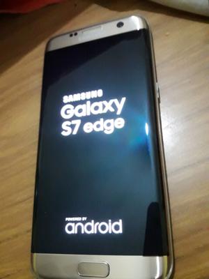 Galaxy s7 edge dorado nuevo libre