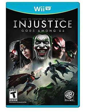 Injustice Dioses Entre Nosotros - Nintendo Wii U De Warner