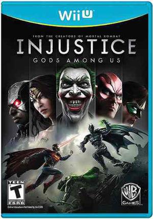 Injustice Gods Among Us Nuevo Nintendo Wii U Dakmor