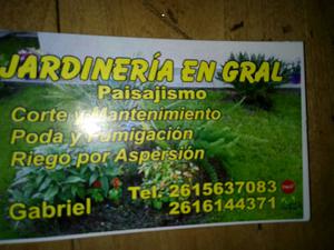 JARDINERÍA EN GRAL