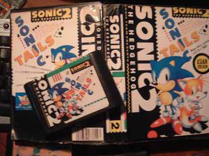 Juego De Sega - Sonic 2 - Made In Japan -con Caja Ylamina -