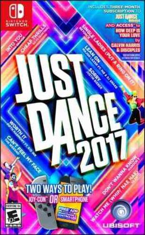 Juego Just Dance 2017 Nintendo Switch 100% Original Usa!!!