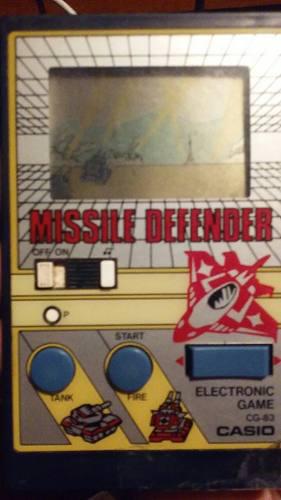 Juego Missile Defender Casio Cg83 Game Watch