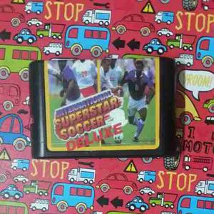 Juego Sega International Superstar Soccer Deluxe Mega Drive