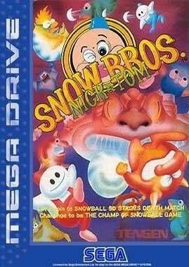 Juego Snow Brothers Sega Genesis Palermo Z Norte