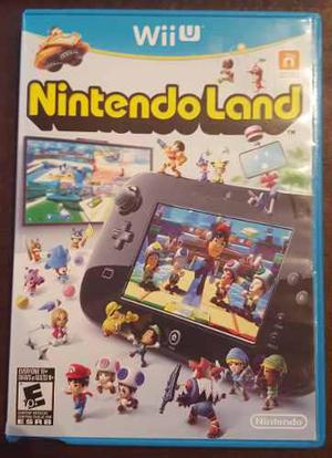 Juego Wii U Nintendo Land Usado Perfecto Estado