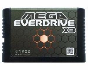 Sega Egenesis Megadrive Everdrive Flash Multicart