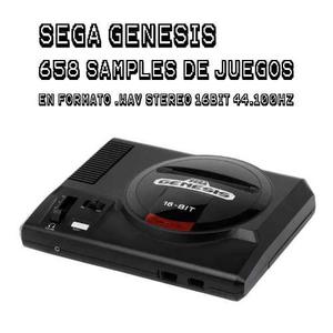 Sega Genesis Soundset - 658 Samples.wav Ideal Para Chiptune