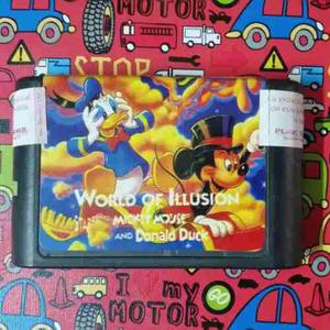 Sega World Of Illusion Starring Mickey Mouse And Donald Duck