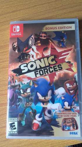 Sonic Forces Bonus Editionnintendo Switch Nuevo Caja Sellada