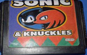 Sonic & Knuckles - Cartucho Sega Nuevo
