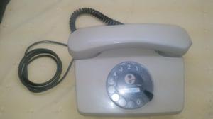 Teléfono antiguo ENTEL gris
